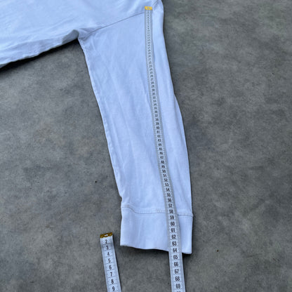 Tommy Jeans White Graphic Long Sleeve Shirt XXL