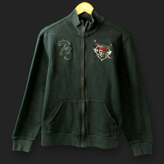 Disneyland-Pullover mit durchgehendem Reißverschluss (Größe S)