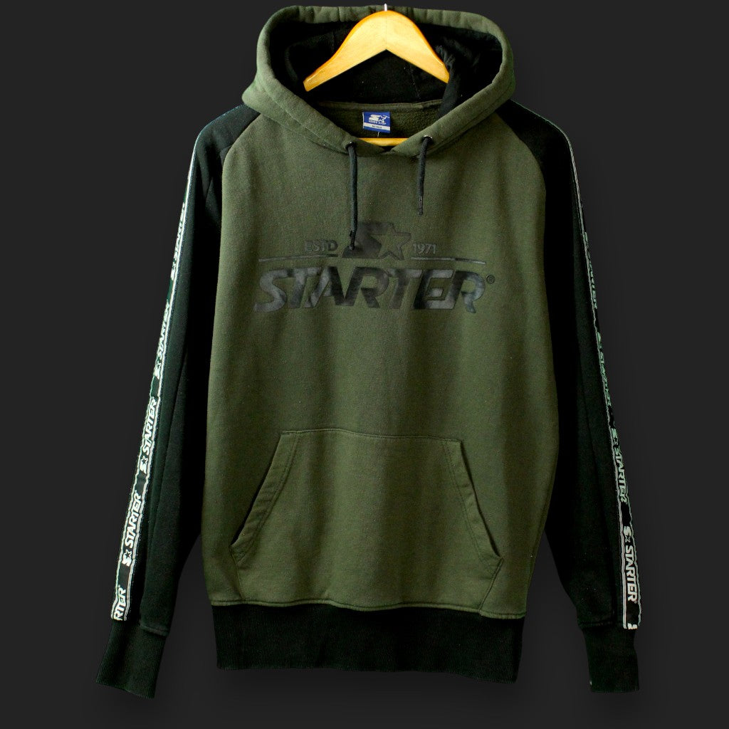 Kapuzenpullover mit Starter-Print (Größe M)