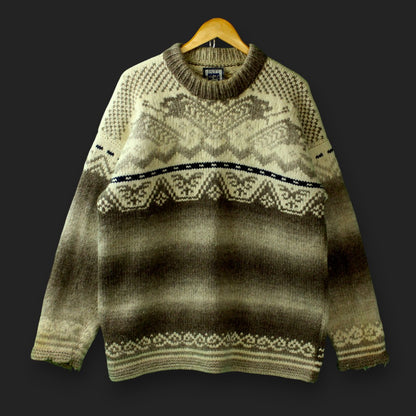 INTI Vintage Knitted Sweater (Size-XL)