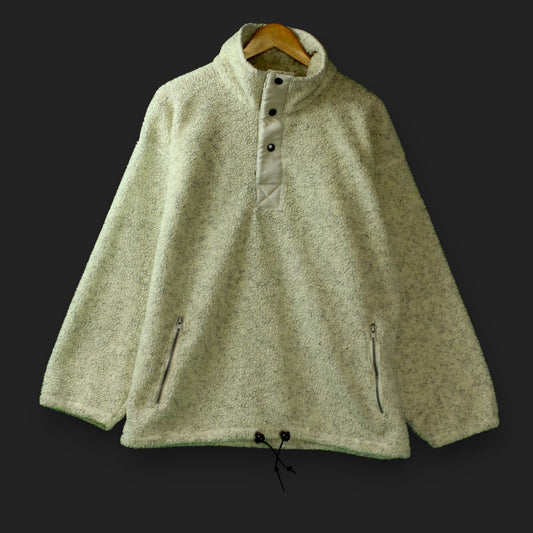 Polar 1/4-Fleece mit Knöpfen (Größe M)