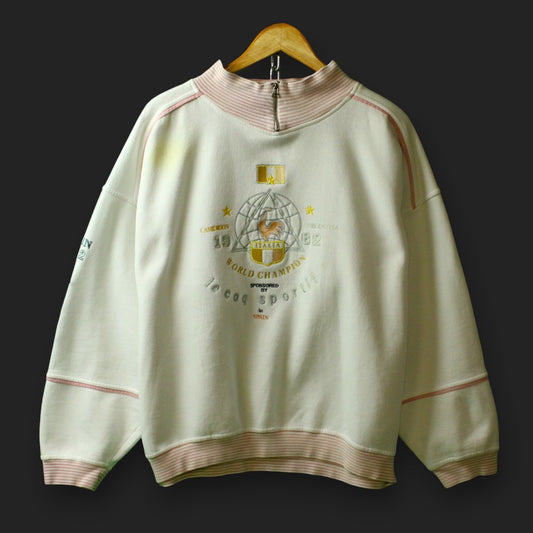 Le Coq Sportif Vintage-Pullover (Größe L) [ENTDECKT]