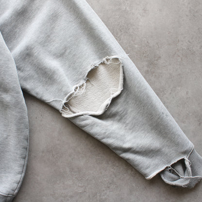 Adidas Vintage NY Distressed Crewneck - Grey (Man-L)