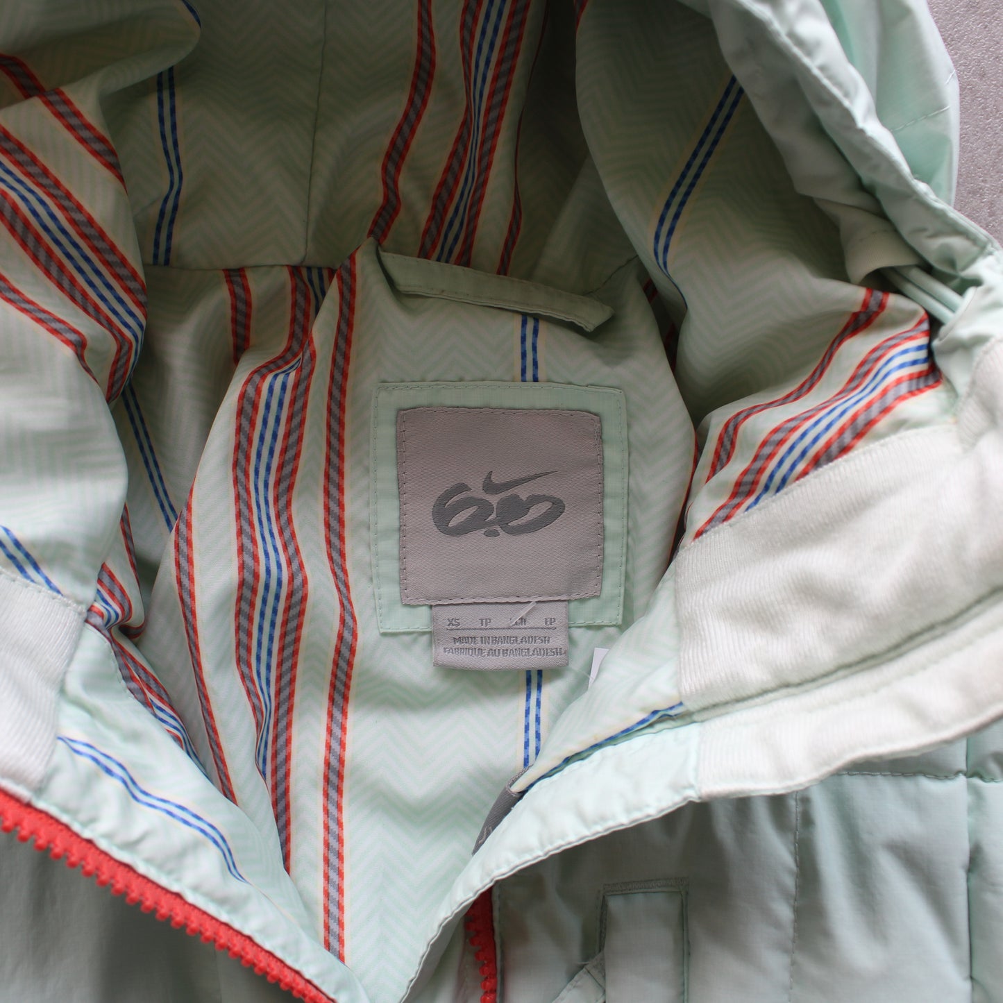 Nike 6.0 Puffer Long Jacket - Light Mint (Woman-XS)