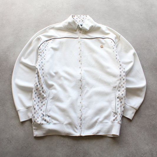 Rocawear Zip Up Sweater - White/Patterned (Man-L)