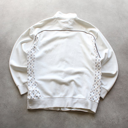 Rocawear Zip Up Sweater - White/Patterned (Man-L)