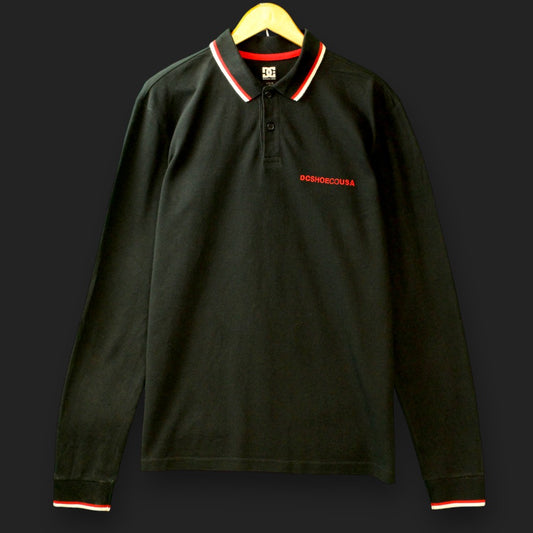 DC Langarm-Poloshirt (Größe L)