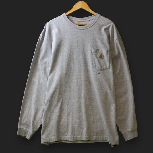 Carhartt K126 Langarm-T-Shirt (Größe XXL) [GEENTDECKT]