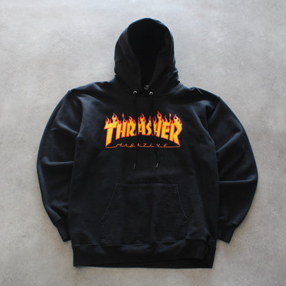 Thrasher Printed Hoodie - Black (Man-S)