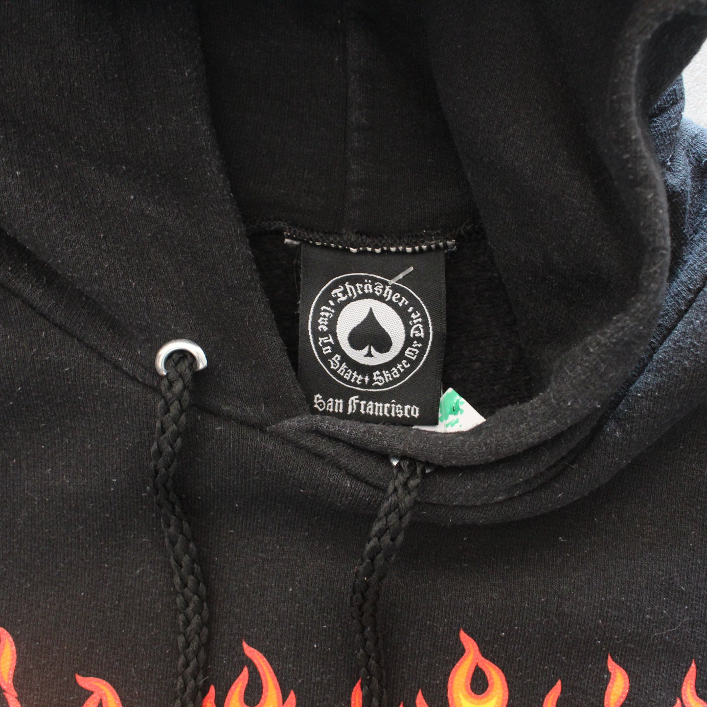 Thrasher Printed Hoodie - Black (Man-S)