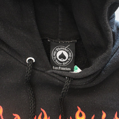 Thrasher Printed Hoodie - Black (Man-S)
