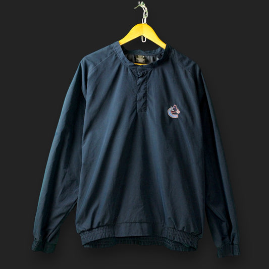 Nike Vancouver Canucks 1/4-Reißverschlussjacke (Größe XL)