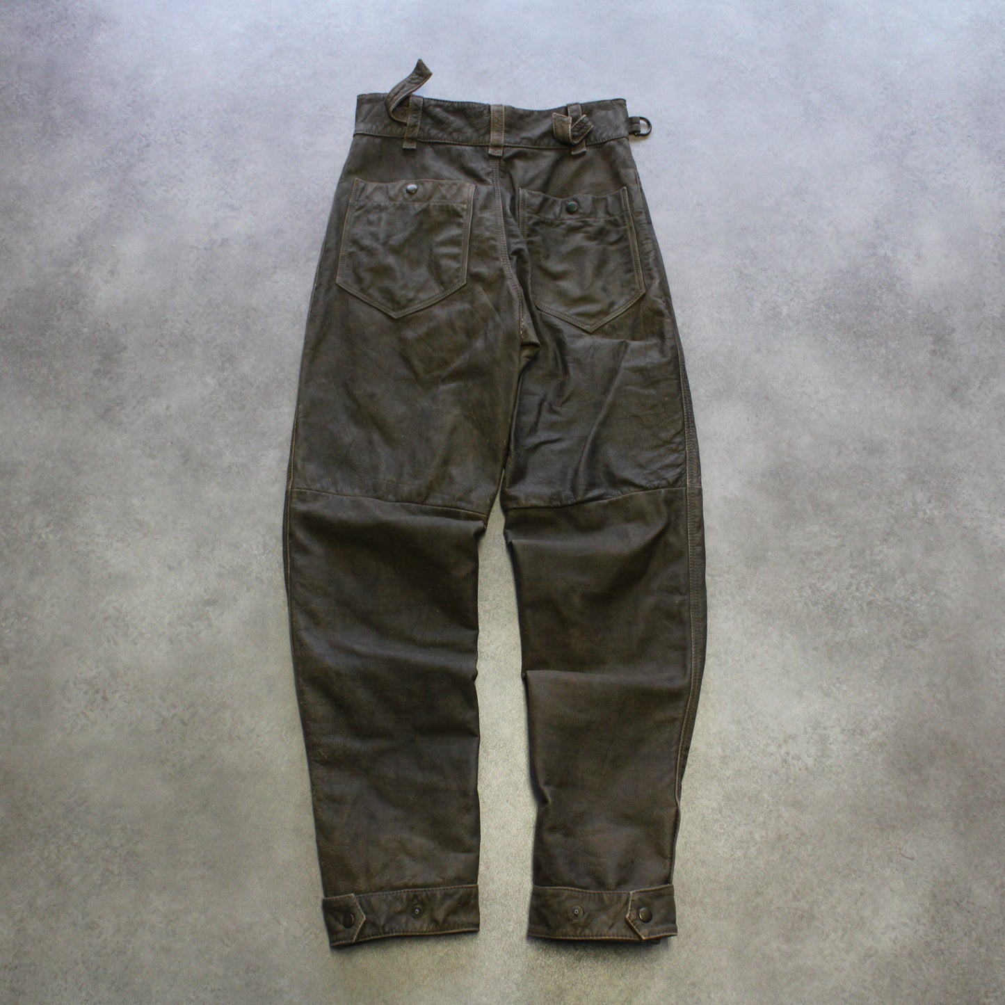 Vintage Leather Pants – Brown (Man-W30)