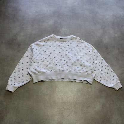Nike Oversized Crewneck – White (Woman-M)