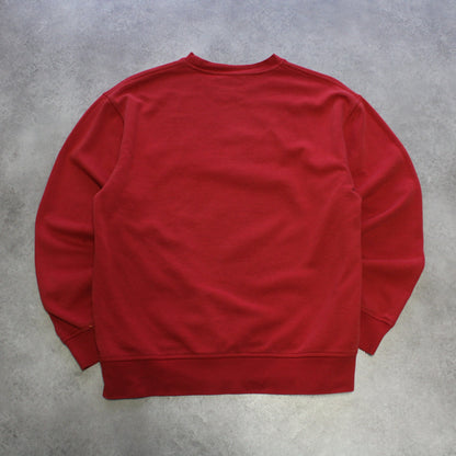 Fila Embroidered Vintage Crewneck – Red (Man-S)