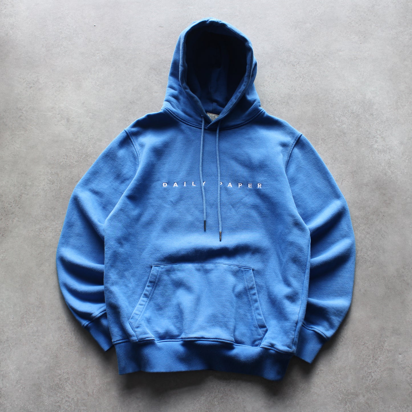 Daily Paper Embrioed Hoodie - Blue (Man-M)