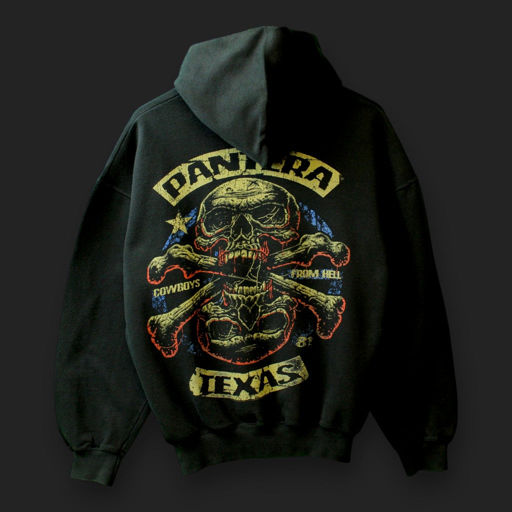 Pantera TEXAS Bedruckter Hoodie (Größe L)