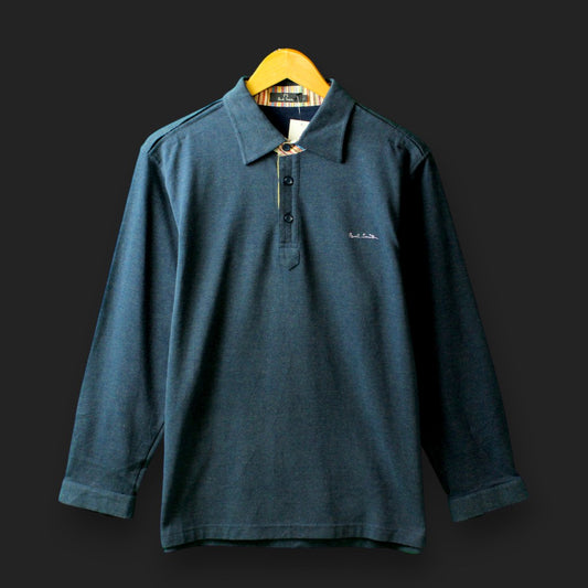 Paul Smith Langarm-Poloshirt (Größe L)