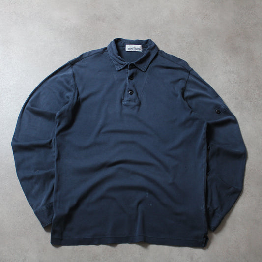 Stone Island Vintage Langarm-Poloshirt (Mann-L) [ENTDECKT]