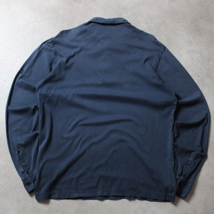 Stone Island Vintage Long Sleeve Polo Shirt  (Man-L) [SPOTTED]