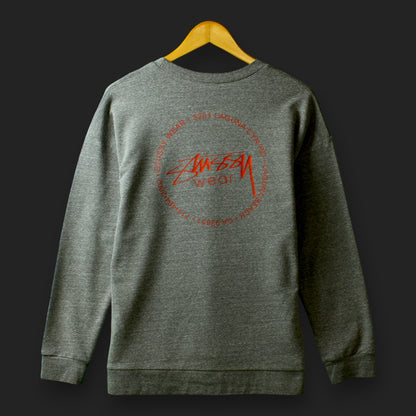 Stüssy Spell Out Pullover (Größe S)