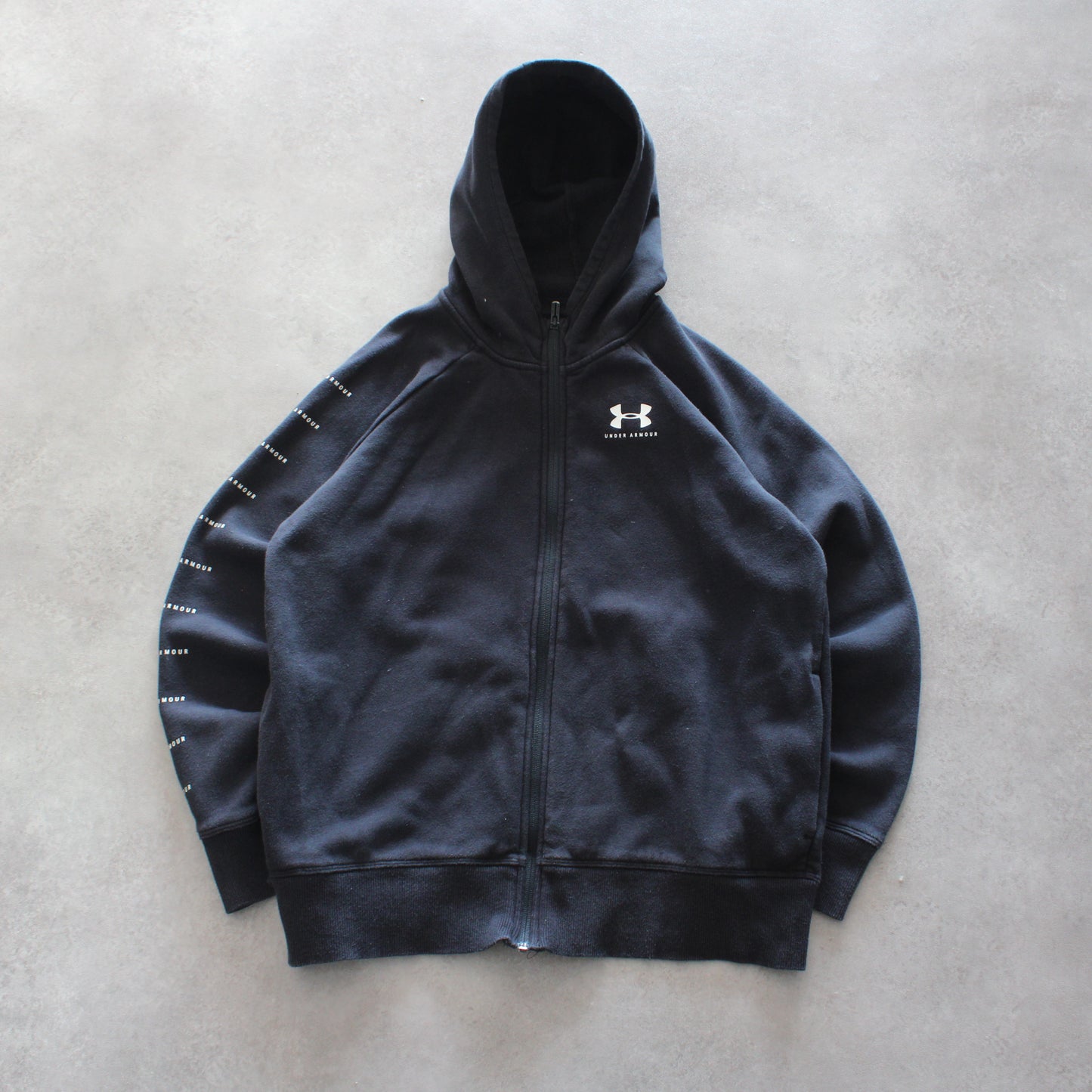 Under Armour Full Zip Hoodie – Black (Man-S)