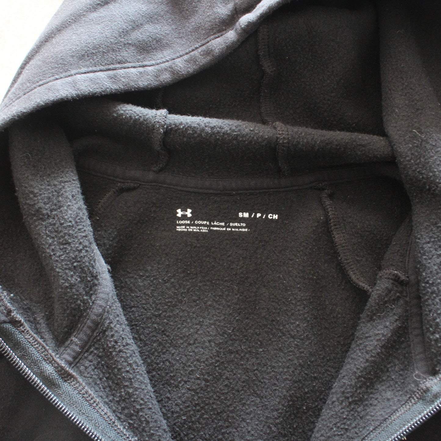 Under Armour Full Zip Hoodie – Black (Man-S)