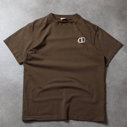 T-Shirt mit Dior-CD-Stickerei (Herren, M)
