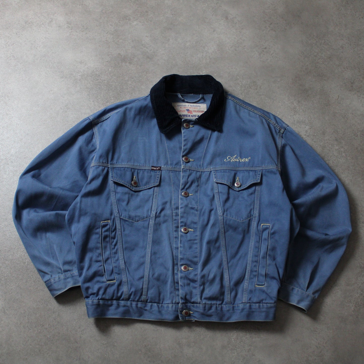 Avirex USA Vintage Jeansjacke (Herren, M)