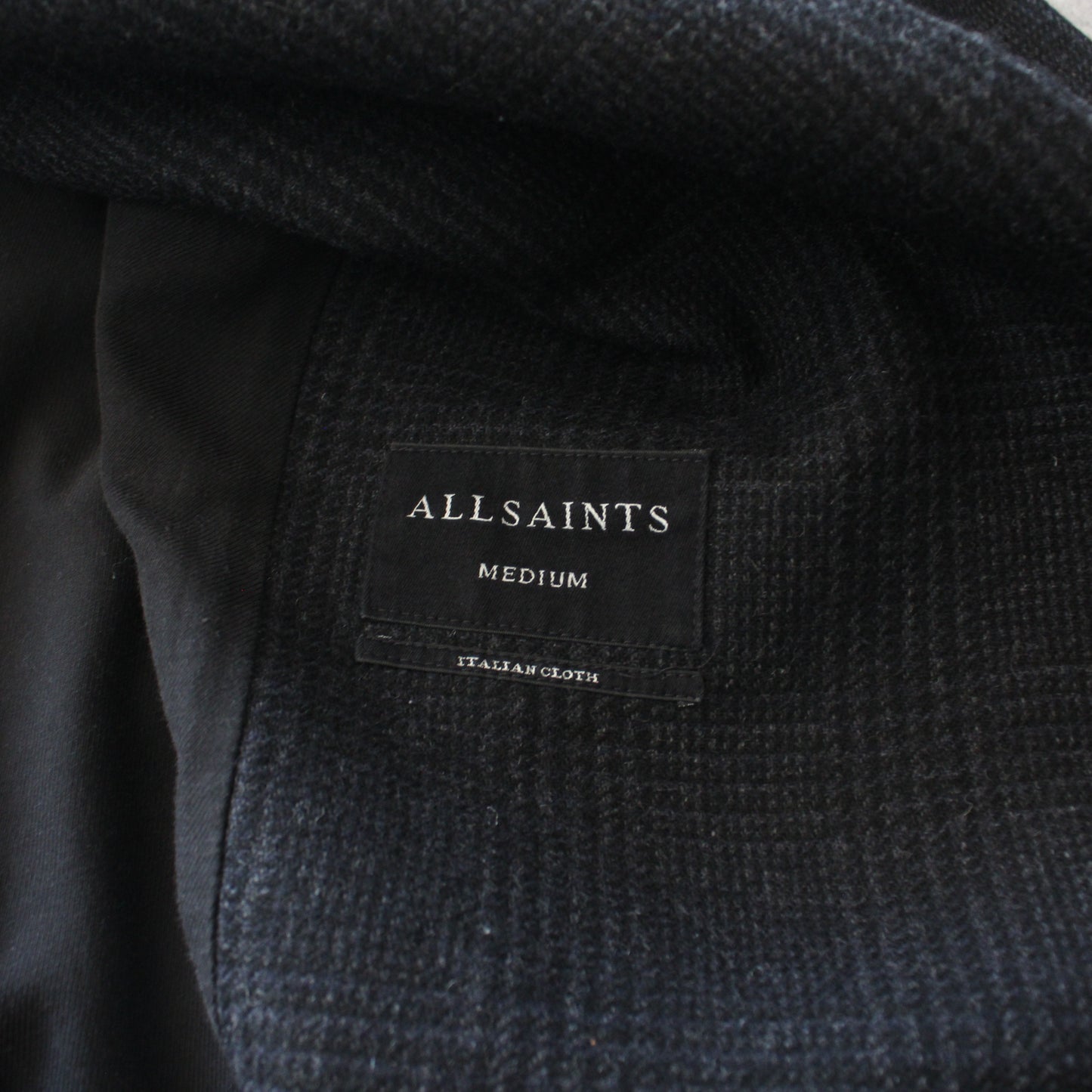 All Saints Long Coat – Dark Grey (Man-M)