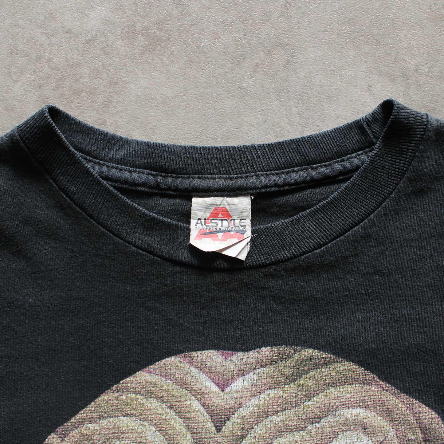 Alstyle Printed Korn Tee – Black (Man-S)