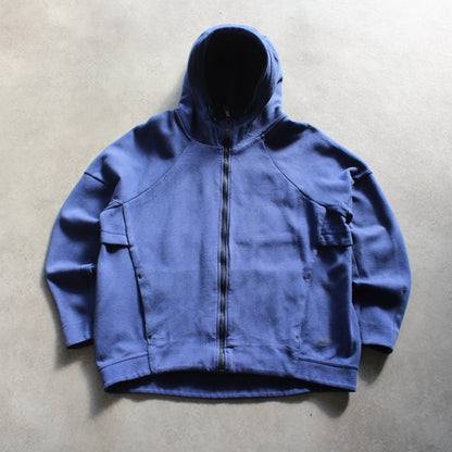 Nike Tech Fleece Hoodie – Blue (Man-L)