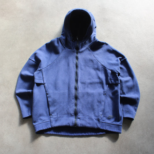 Nike Tech Fleece Hoodie – Blue (Man-L)