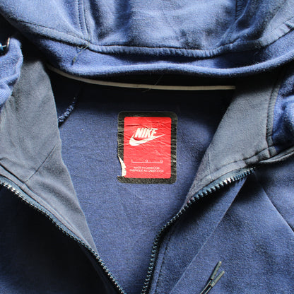 Nike Tech Fleece Hoodie – Blue (Man-L)