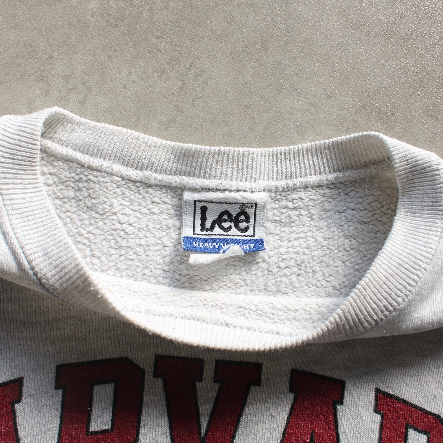 Lee Vintage Harvard University Printed Crewneck – White (Man-L)