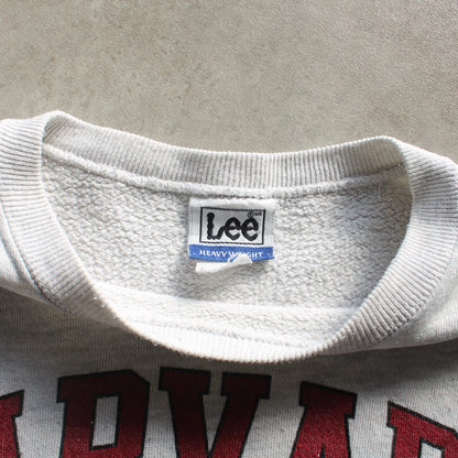 Lee Vintage Harvard University Printed Crewneck – White (Man-L)