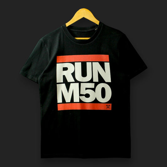 Run M50 Bedrucktes T-Shirt (Größe S)
