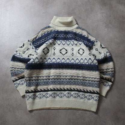 Cebeci Vintage Knitted Sweater (Size-XL)