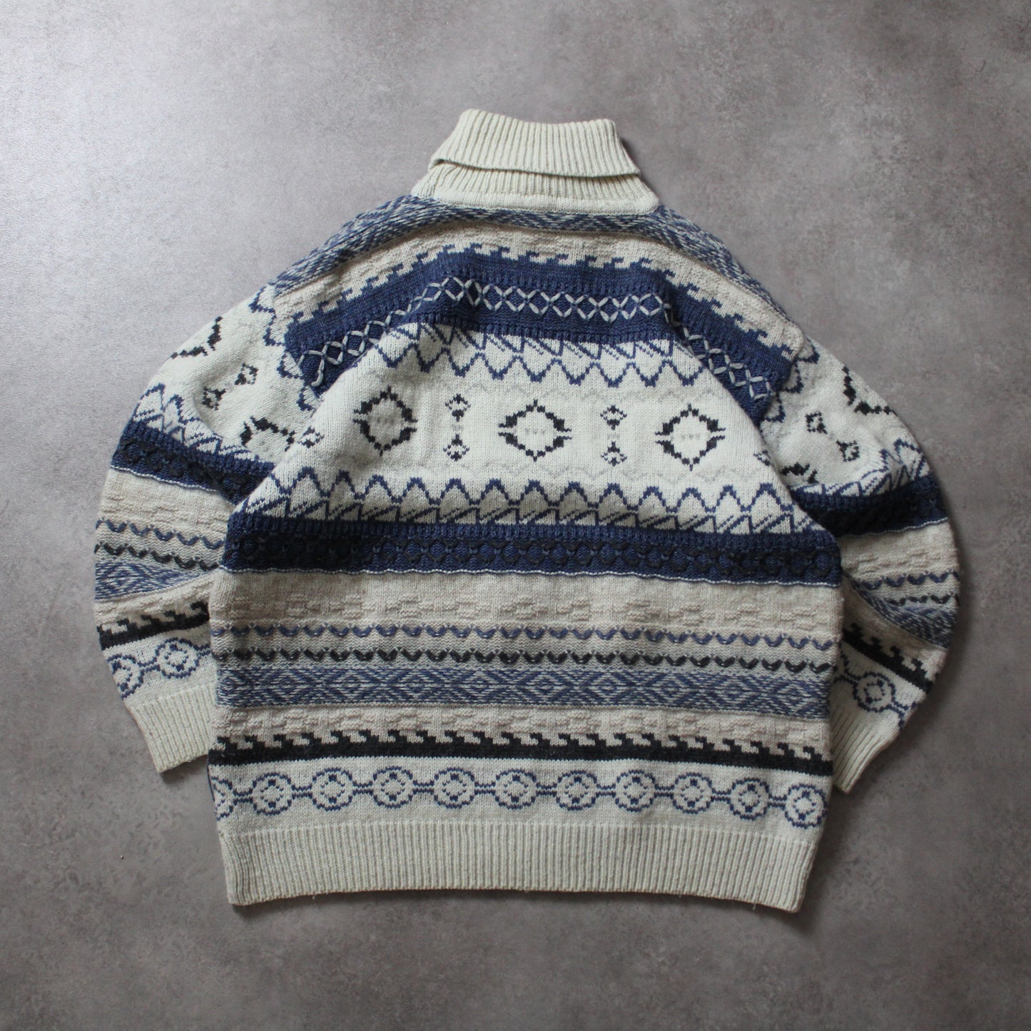 Cebeci Vintage Knitted Sweater (Size-XL)