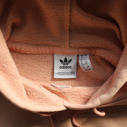Adidas Embroidered Crop Hoodie – Peach (Woman-XL)