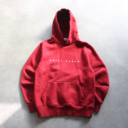 Daily Paper Embroidered Hoodie – Red (Man-S)