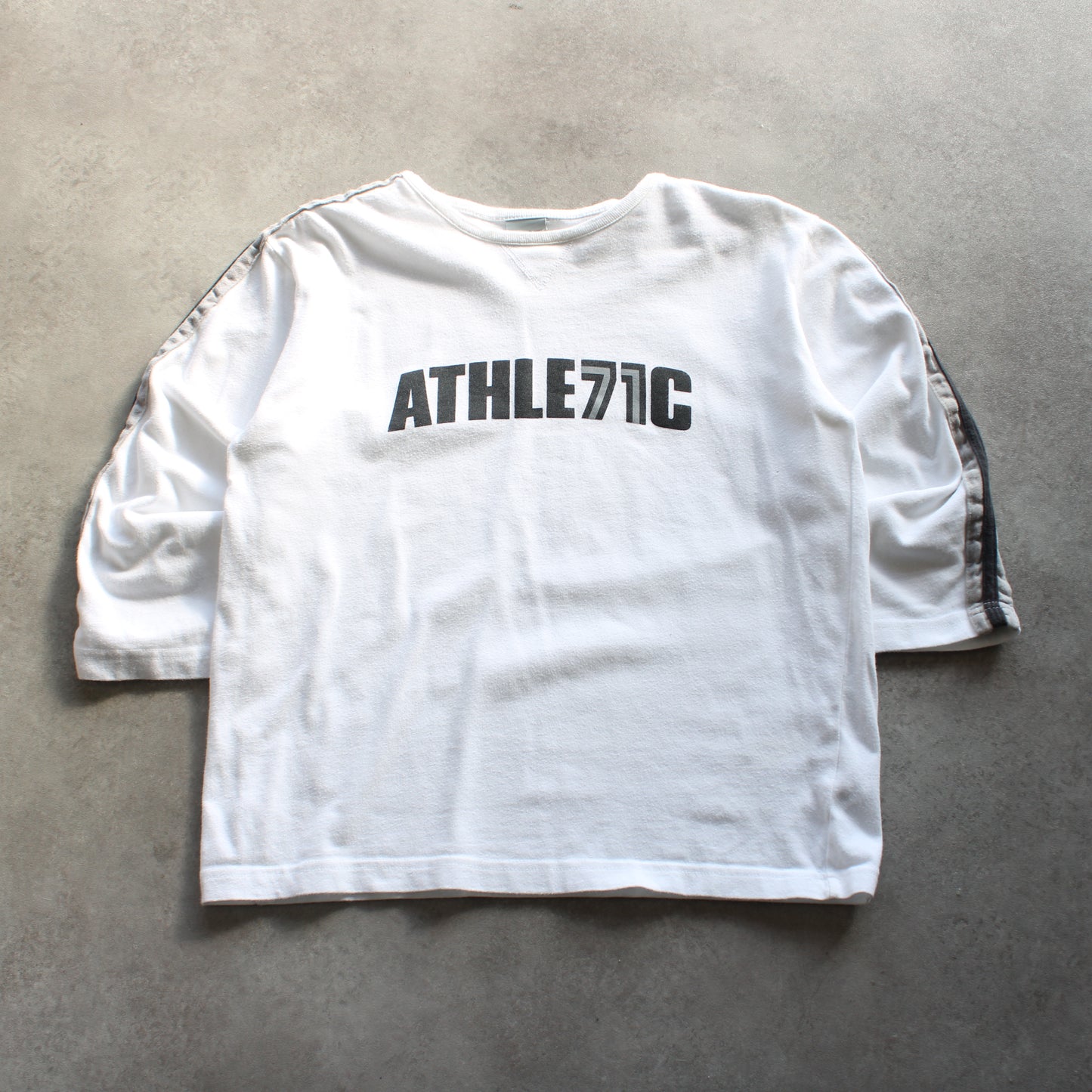 Nike Printed Long Sleeve Tee – White/Black (Woman-M)