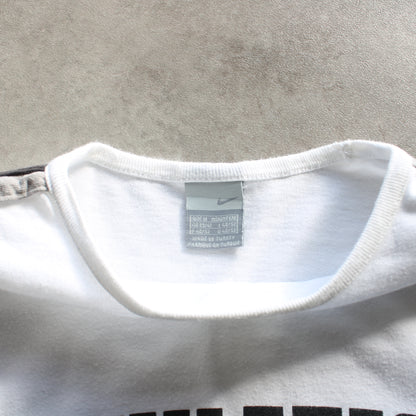 Nike Printed Long Sleeve Tee – White/Black (Woman-M)