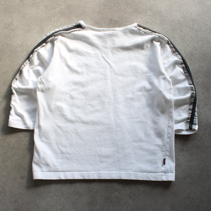 Nike Printed Long Sleeve Tee – White/Black (Woman-M)