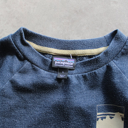 Patagonia Printed Crewneck – Navy (Woman-L)
