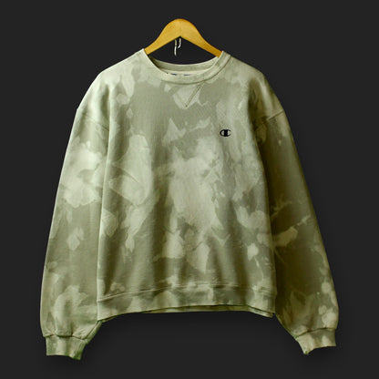 Champion Spell Out Pullover (Größe L) [DISTRESSED]