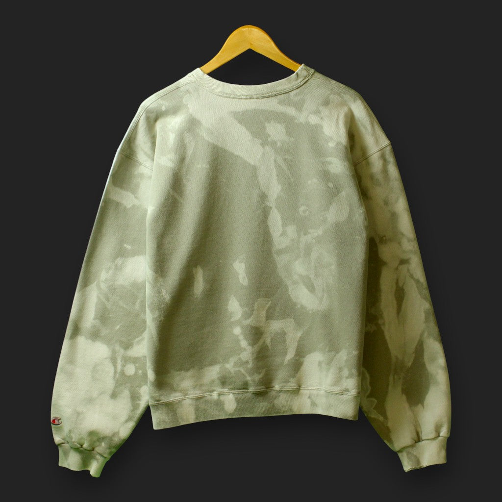 Champion Spell Out Pullover (Größe L) [DISTRESSED]