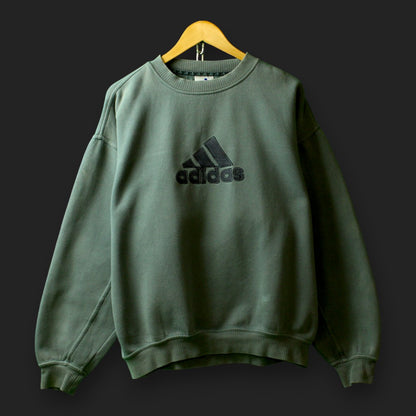 Adidas Vintage Spell Out Sweater (Size-XL)
