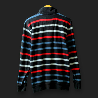 Claudio Campione Strickpullover mit 1/4-Reißverschluss (Größe L)