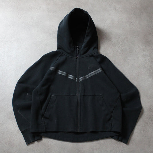 Nike Crop Tech Fleece mit durchgehendem Reißverschluss (Damen, M) 